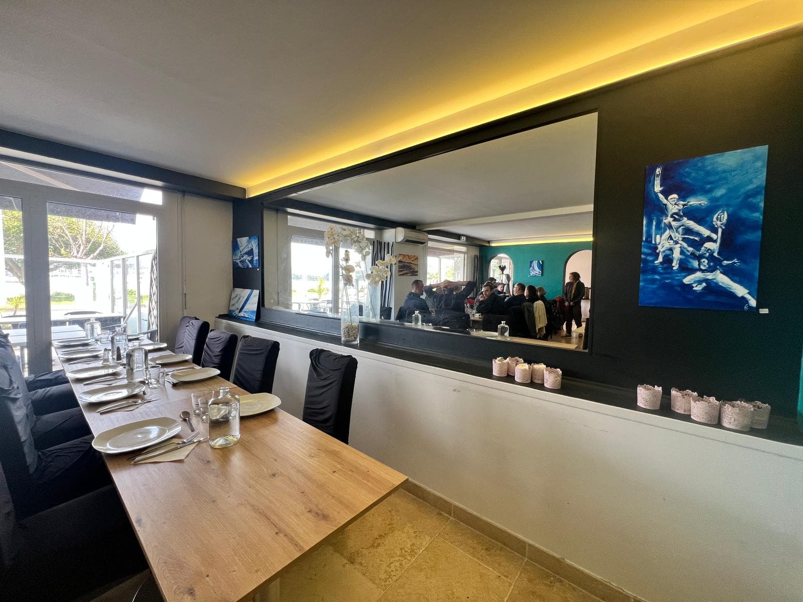 Façade du restaurant L'Odyssée