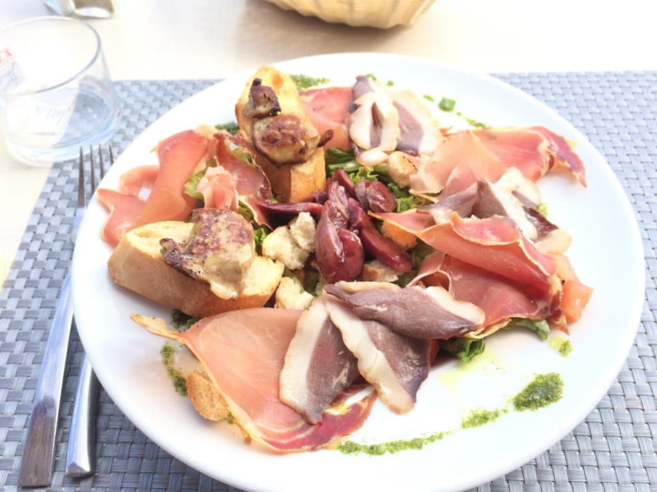 Assortiment charcuterie & canard